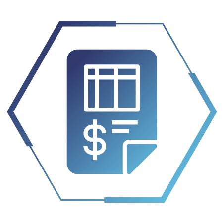 Single Contract & Invoice Icon