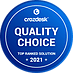 Recognition - crozdesk quality choice badge