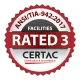 CERTAC RATED 3 Certification - Qloud MSP